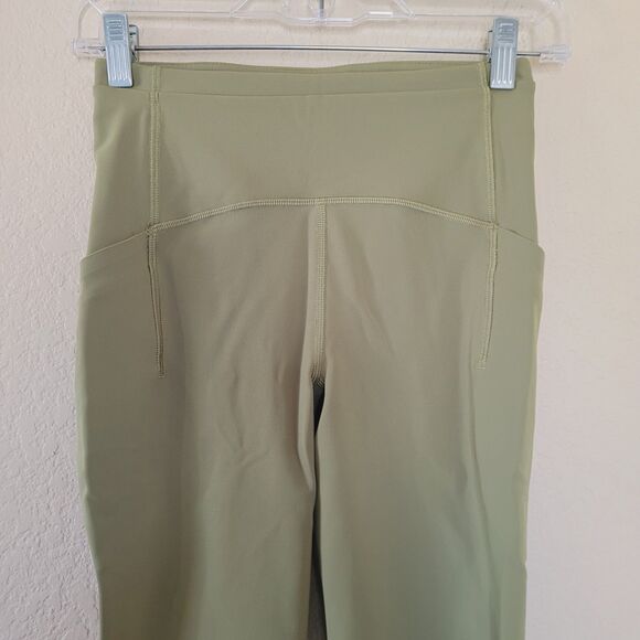 Lululemon Swift Speed HR Crop Leggings Womens 4 21" Reflective Yoga Gym W6CBKS - Picture 2 of 10